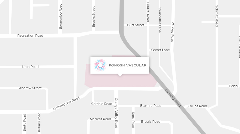 Ponosh Vascular Map
